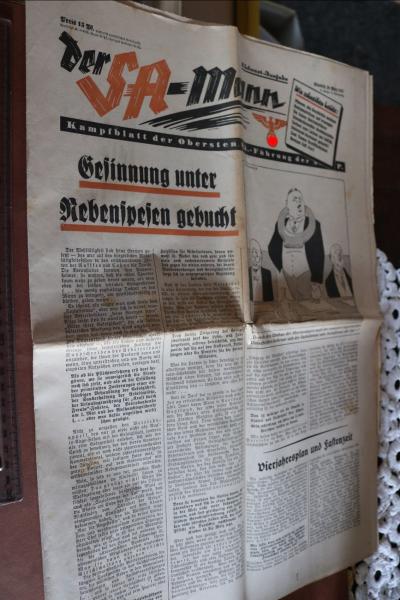 Zeitung -  Der SA-Mann  20. März 1937